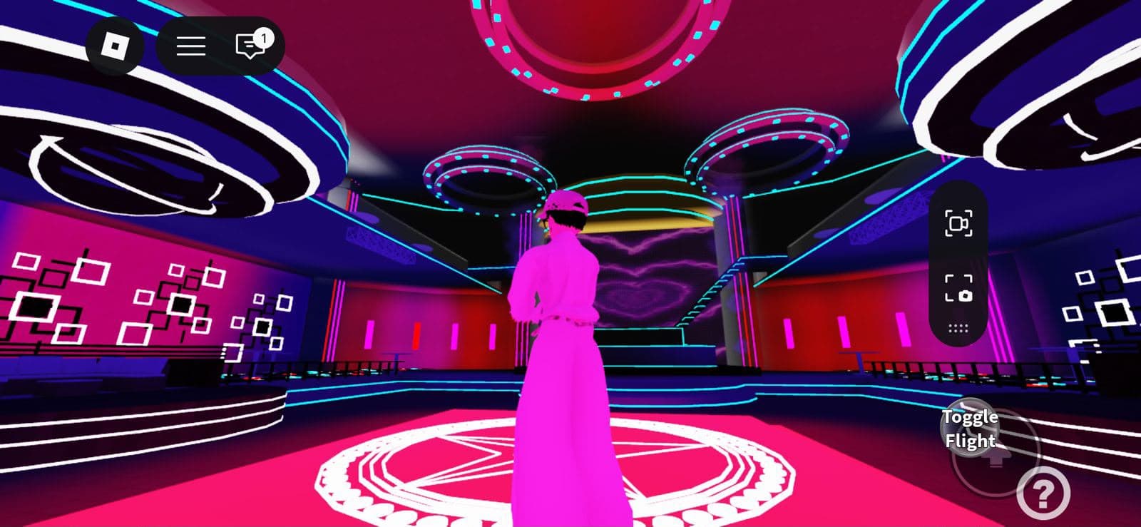 Cyber Neon Night Club